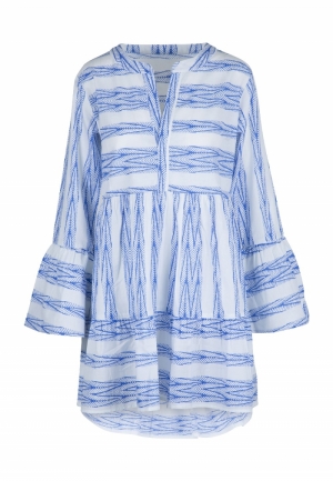 Tuniek Lingadore blauw/wit